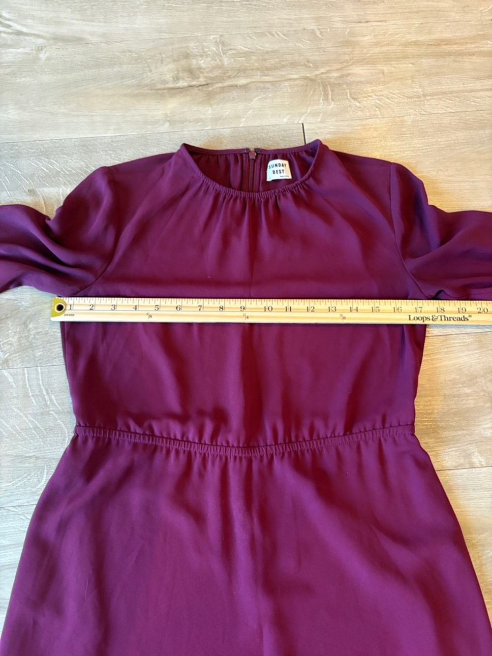 Aritzia Sunday Best Mini Long Sleeve Dress With Sheer Sleeves Size 2 - Picture 6 of 9